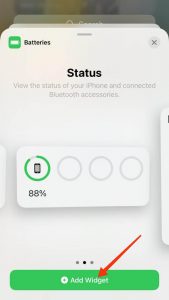 Vérifier la batterie de l'airpod