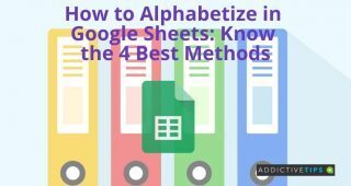 An illustration for how to alphabetize in Google Sheets