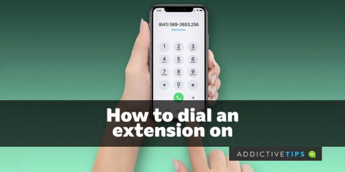 how-to-dial-an-extension-on-iPhone