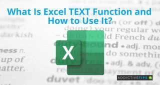 What Is Excel TEXT Function and How to Use It