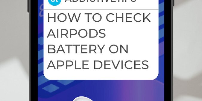 How to Check Airpod Battery on Iphone