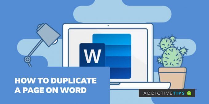How-to-duplicate-a-page-on-Word