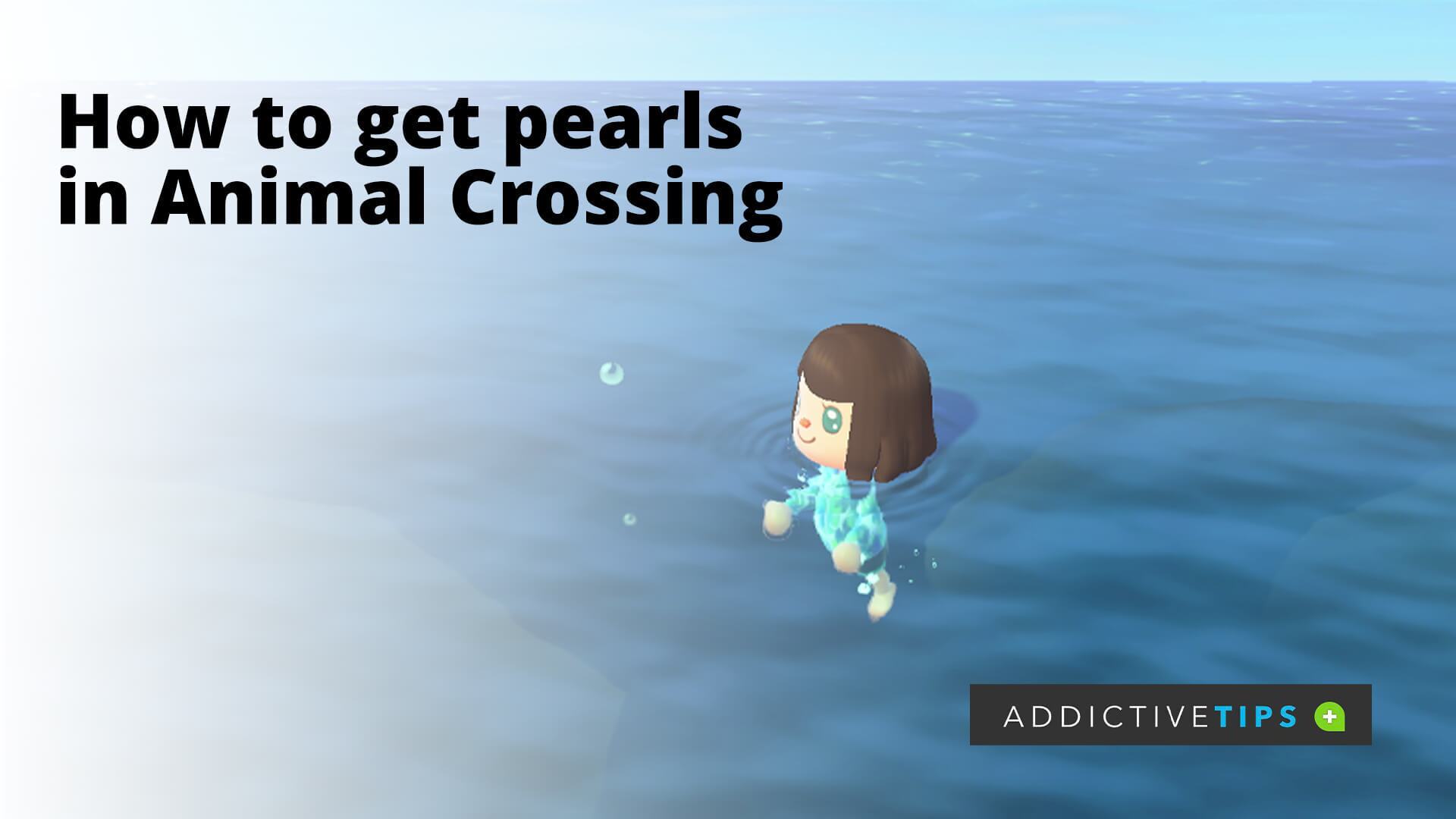 How To Find & Get Pearls For Crafting or Selling in Animal crossing: New  Horizons