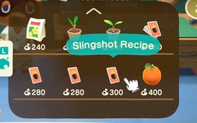 How to Get a Slingshot in Animal Crossing: New Horizons