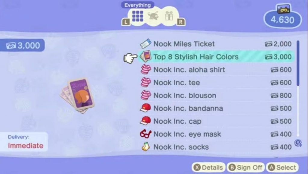How to Change Hair in Animal Crossing New Horizons