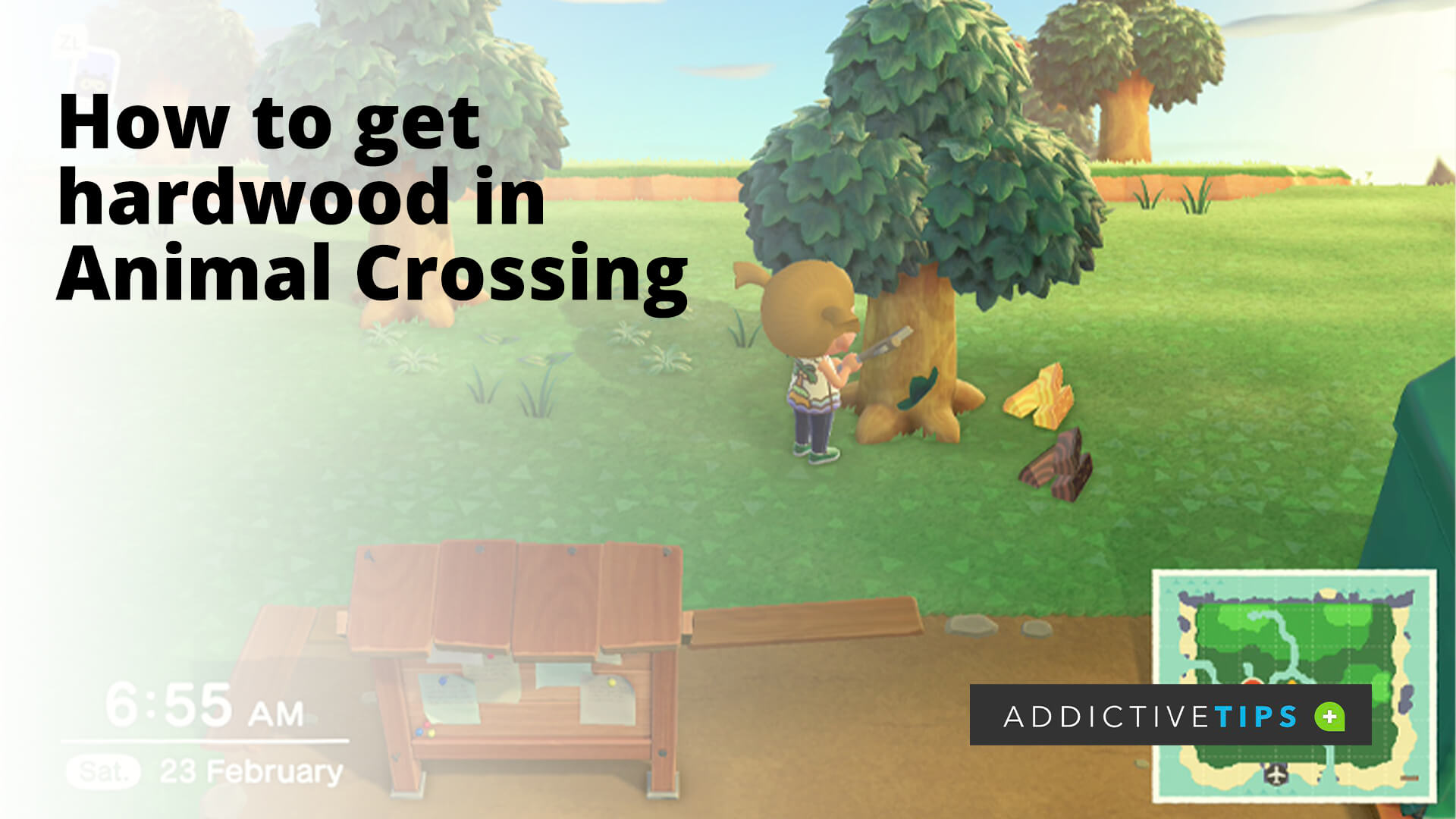 How to Get Hardwood in Animal Crossing New Horizons