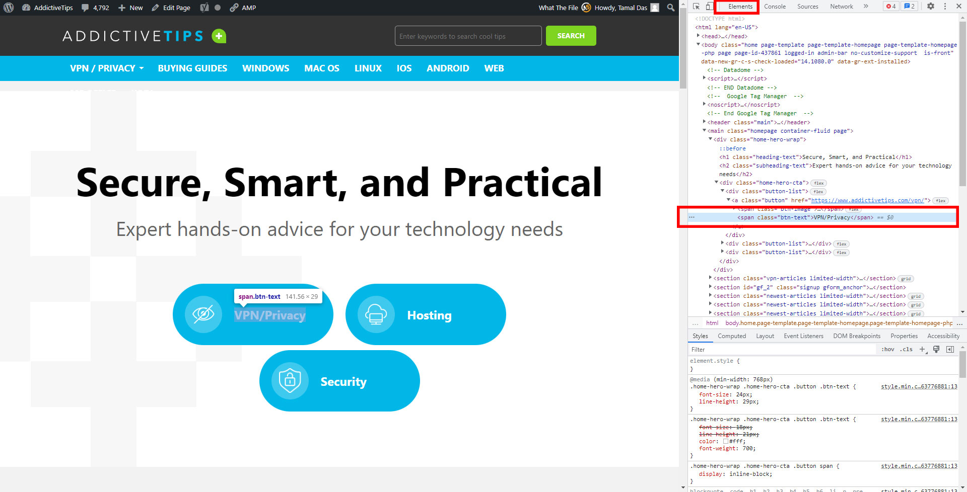 How To Inspect Element Chrome, Firefox, Safari, Edge AddictiveTips 2022 