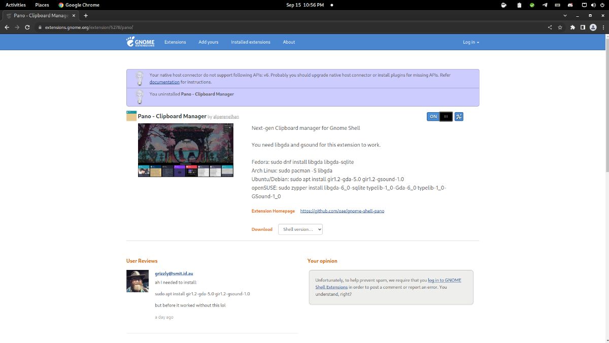 Improve the Gnome Shell clipboard with Pano - Addictive Tips Guide