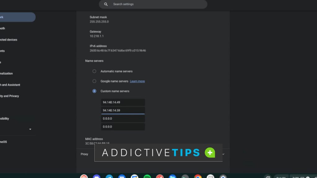 Block ads on Chromebook without an extension Addictive Tips Guide