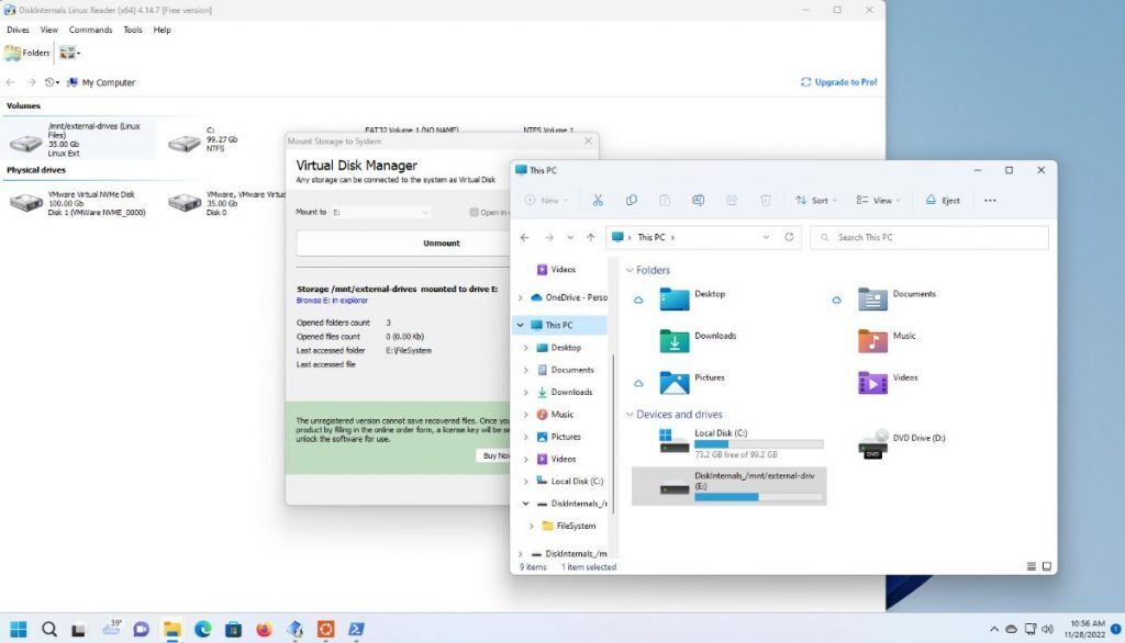 How to read Linux partitions on Windows Addictive Tips Guide