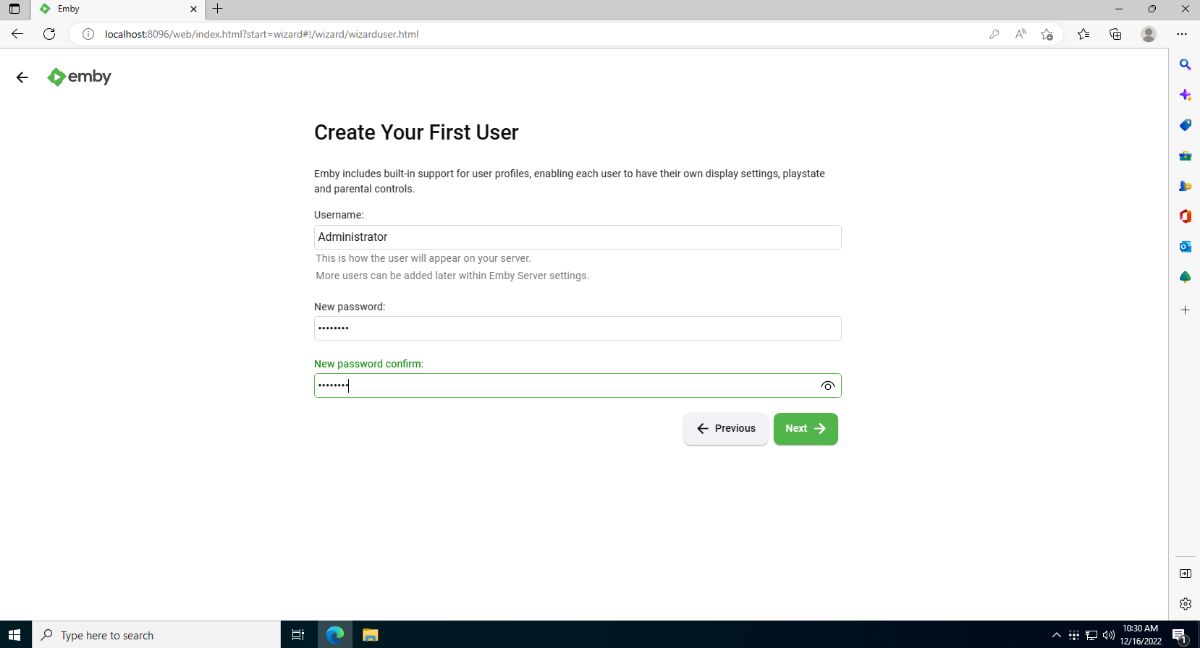 How to host an Emby media server on Windows Server