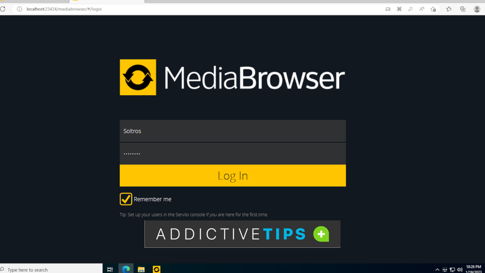 Setup the Serviio media server on Windows Server Addictive Tips Guide