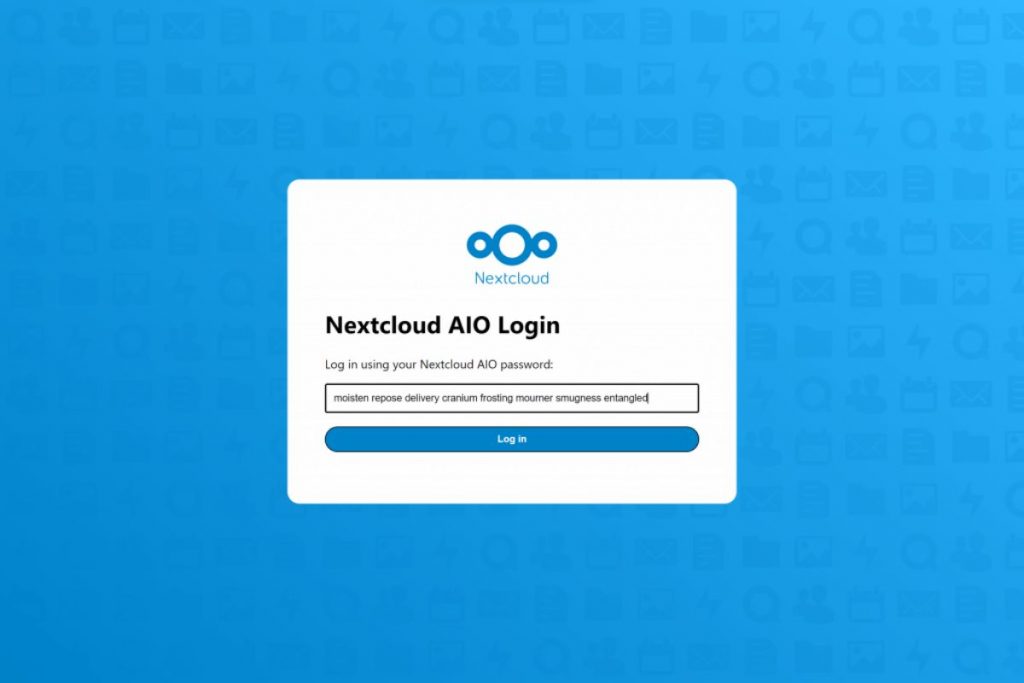 How to host a NextCloud sync server on Windows Server