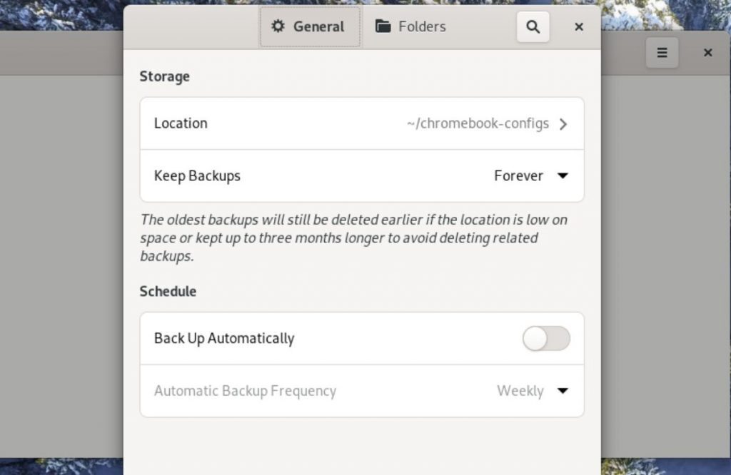 How to backup your Linux files on a Chromebook Addictive Tips Guide