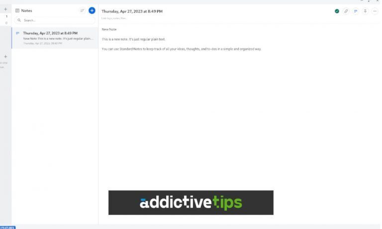 How to use Standard Notes on Chrome OS - Addictive Tips Guide