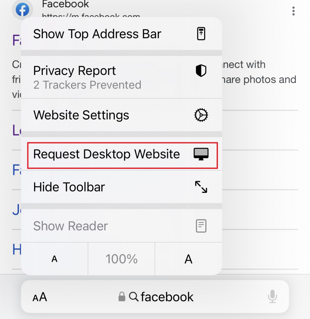 How To Access Facebook Desktop Version on Phone AddictiveTips