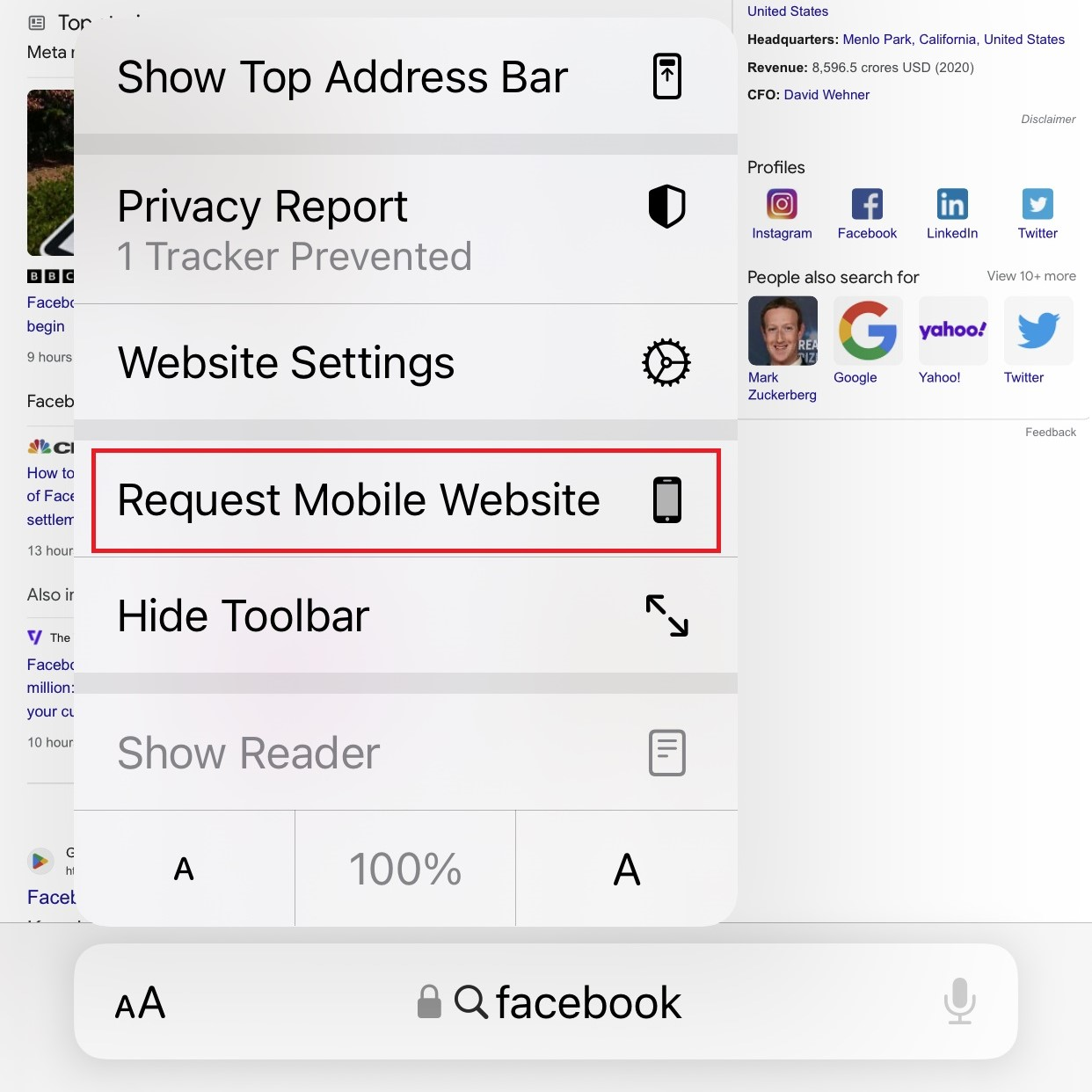 How To Access Facebook Desktop Version on Phone AddictiveTips