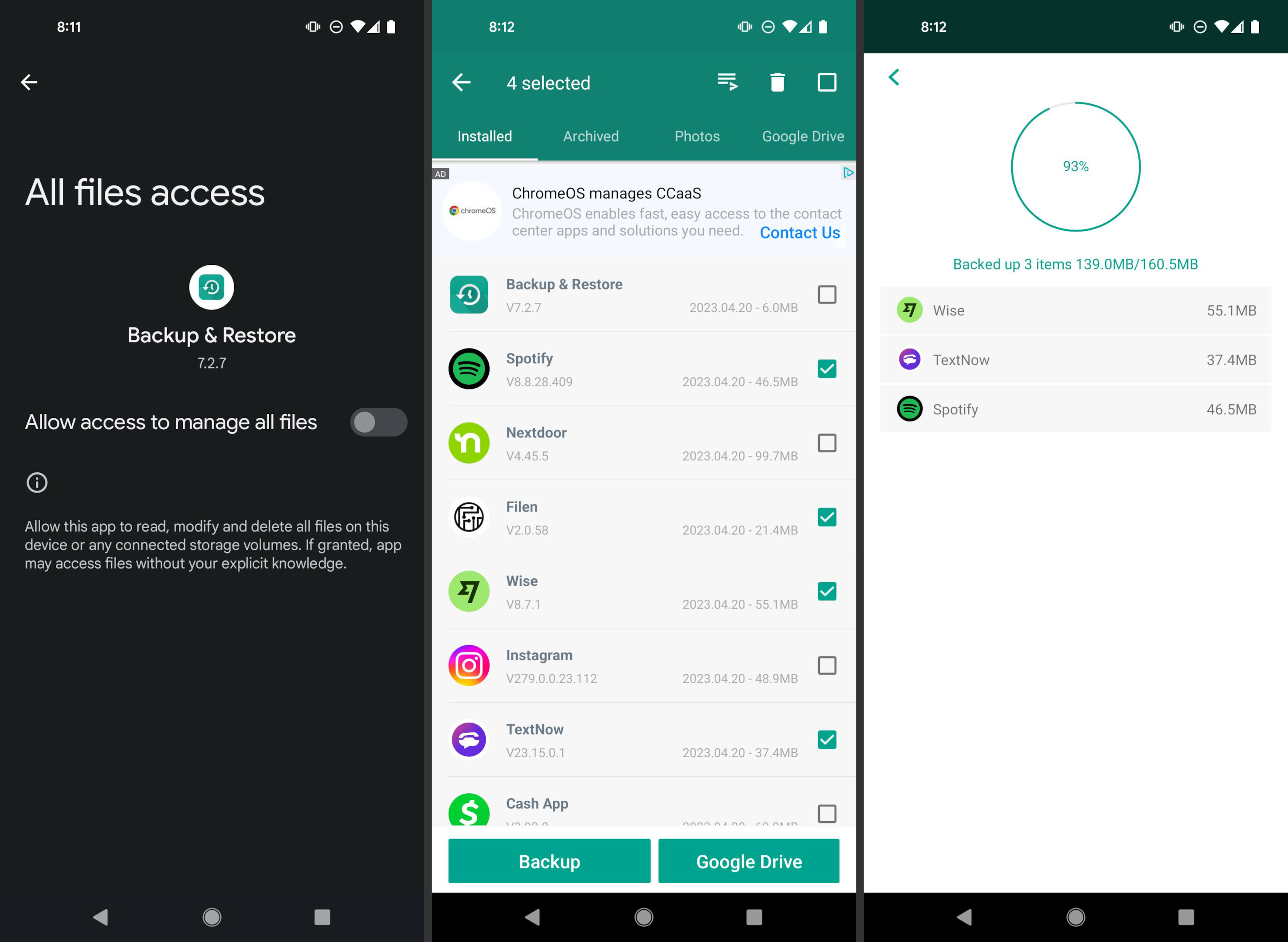 Backup And Restore Android Apps And Data