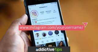 A person holding an iPhone with Instagram in it
