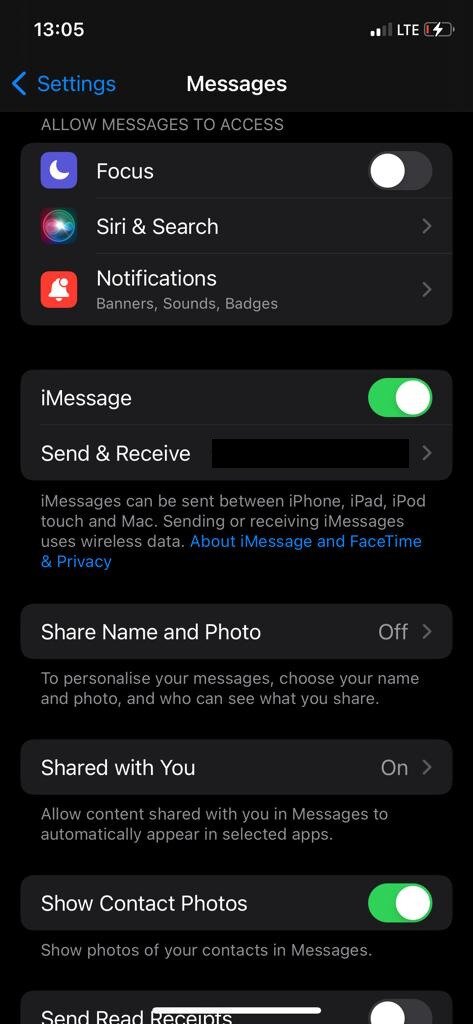 imessage apple id signed out
