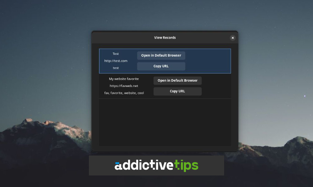 Manage bookmarks outside of the browser on Linux Addictive Tips Guide
