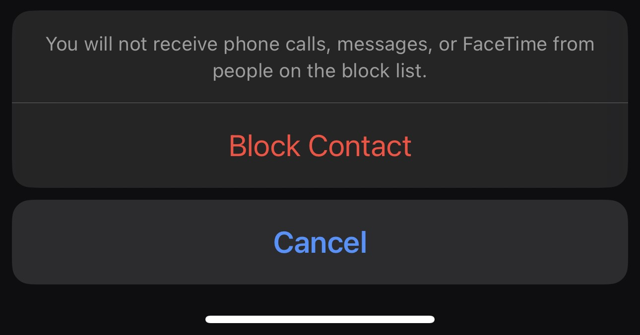 How to unblock contacts on your apple devices