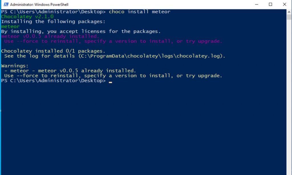 How to install Meteor on Windows Server - Addictive Tips Guide