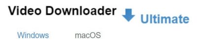 video downloader ultimate logo video downloader ultimate logo
