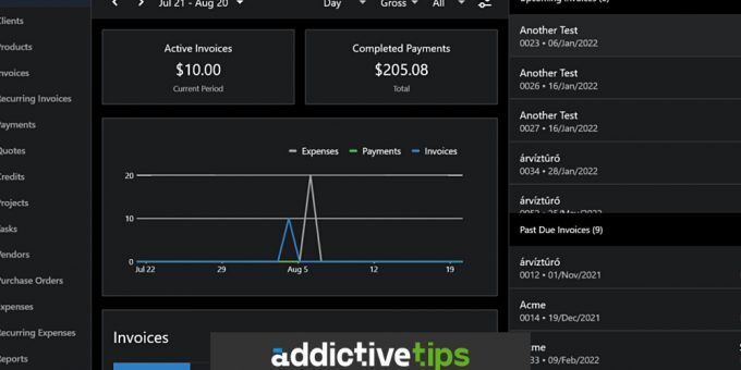 The invoice ninja hero image.