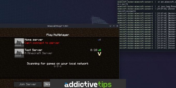 Hero image for Minecraft Docker server.
