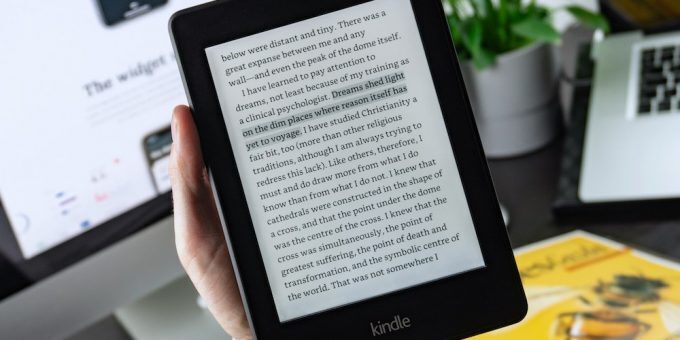 Sharing books on a kindle