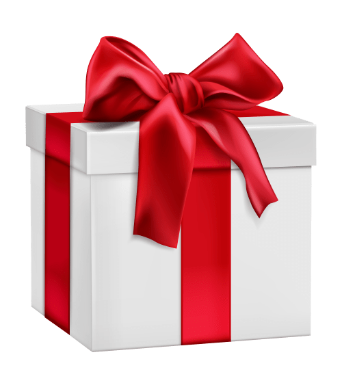 white gift box
