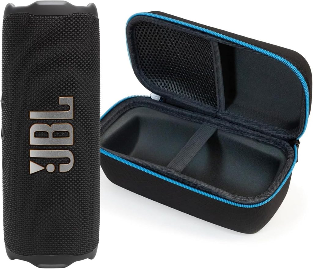 JBL Flip 7 Bluetooth speaker and case