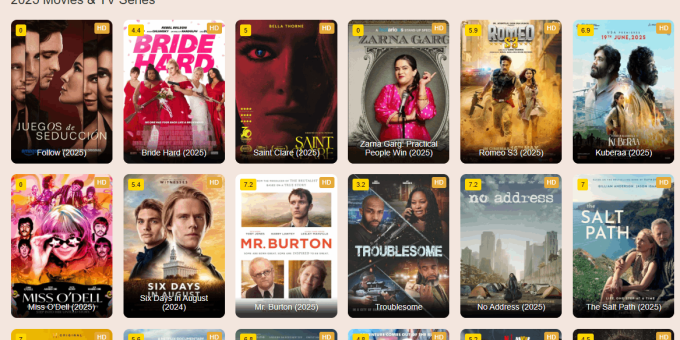 Official SolarMovie website